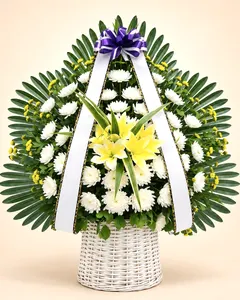 근조 바구니 사진